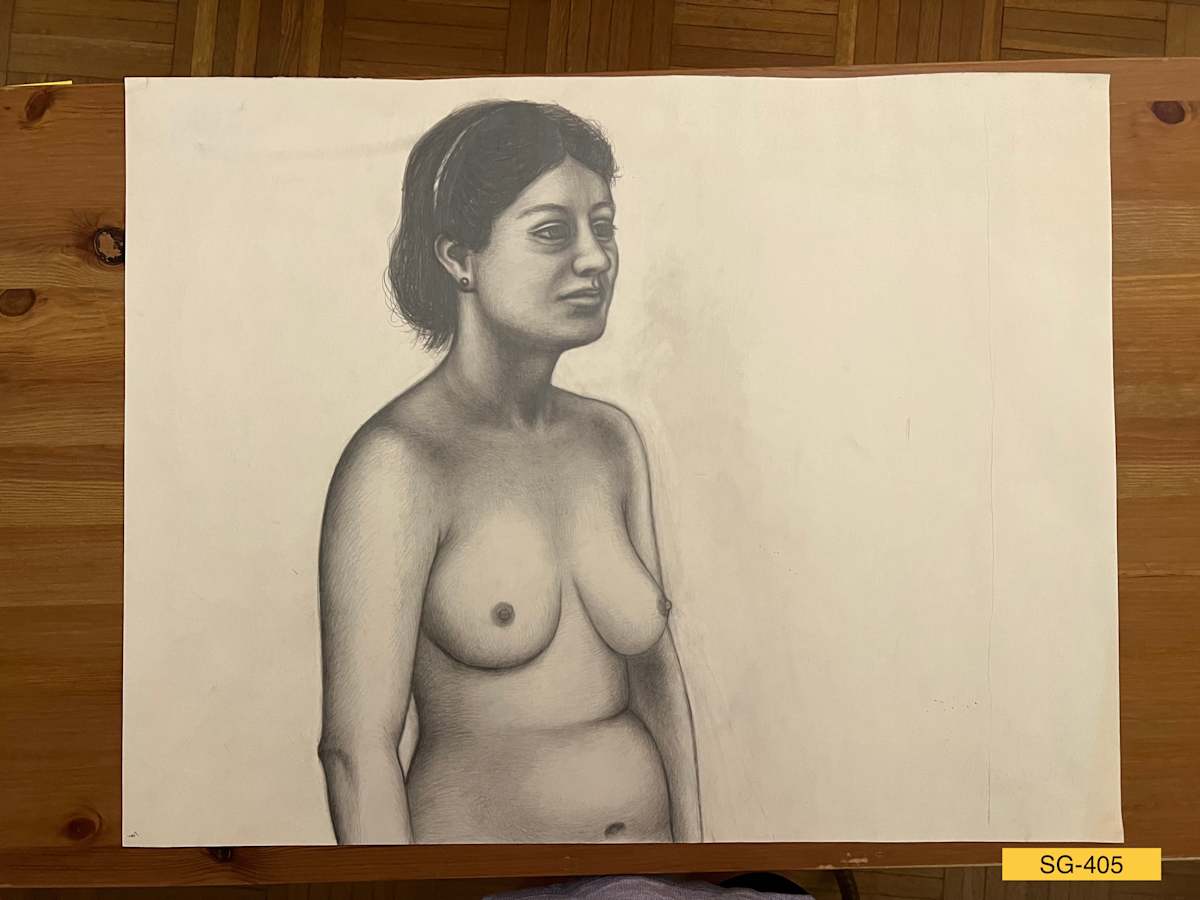 Untitled (portrait of a woman) by Spence Guerin 