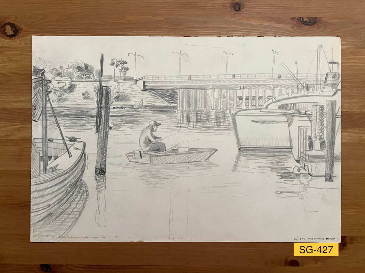 Melbourne Harbor by Spence Guerin 
