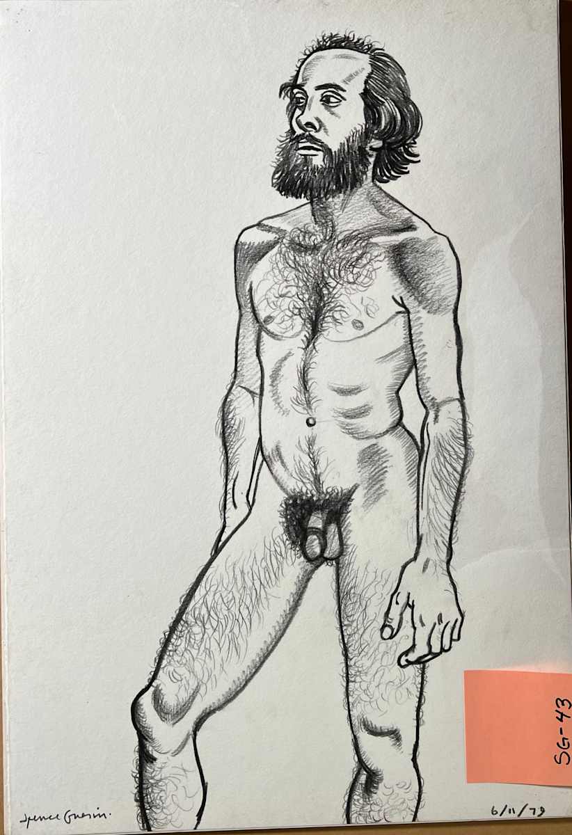 Male figure study -- Ted -- #2 by Spence Guerin 