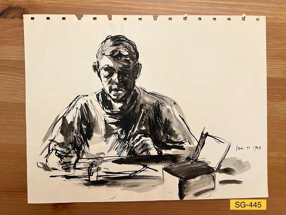 Self Portrait by Spence Guerin 