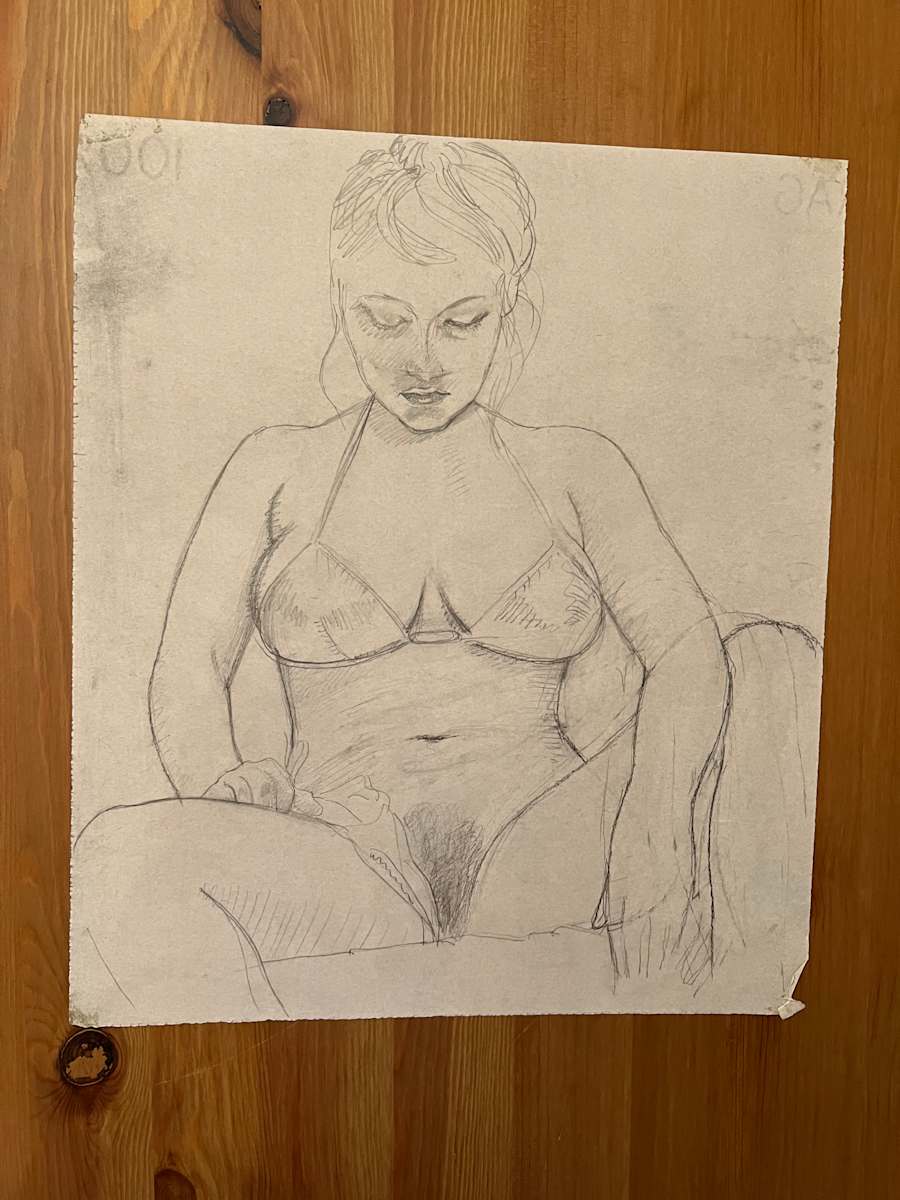 Untitled (nude) by Spence Guerin 