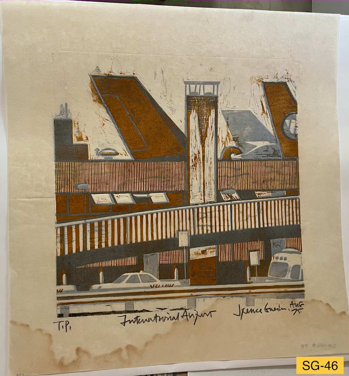 International Airport [Anchorage, Alaska] Proof 8 by Spence Guerin