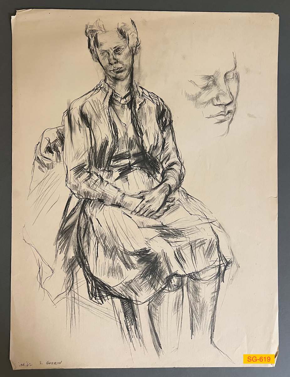 Untitled (Young woman at FSU) by Spence Guerin 
