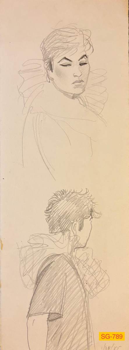 Untitled (female model, Shell was her name.) by Spence Guerin, Image 1.