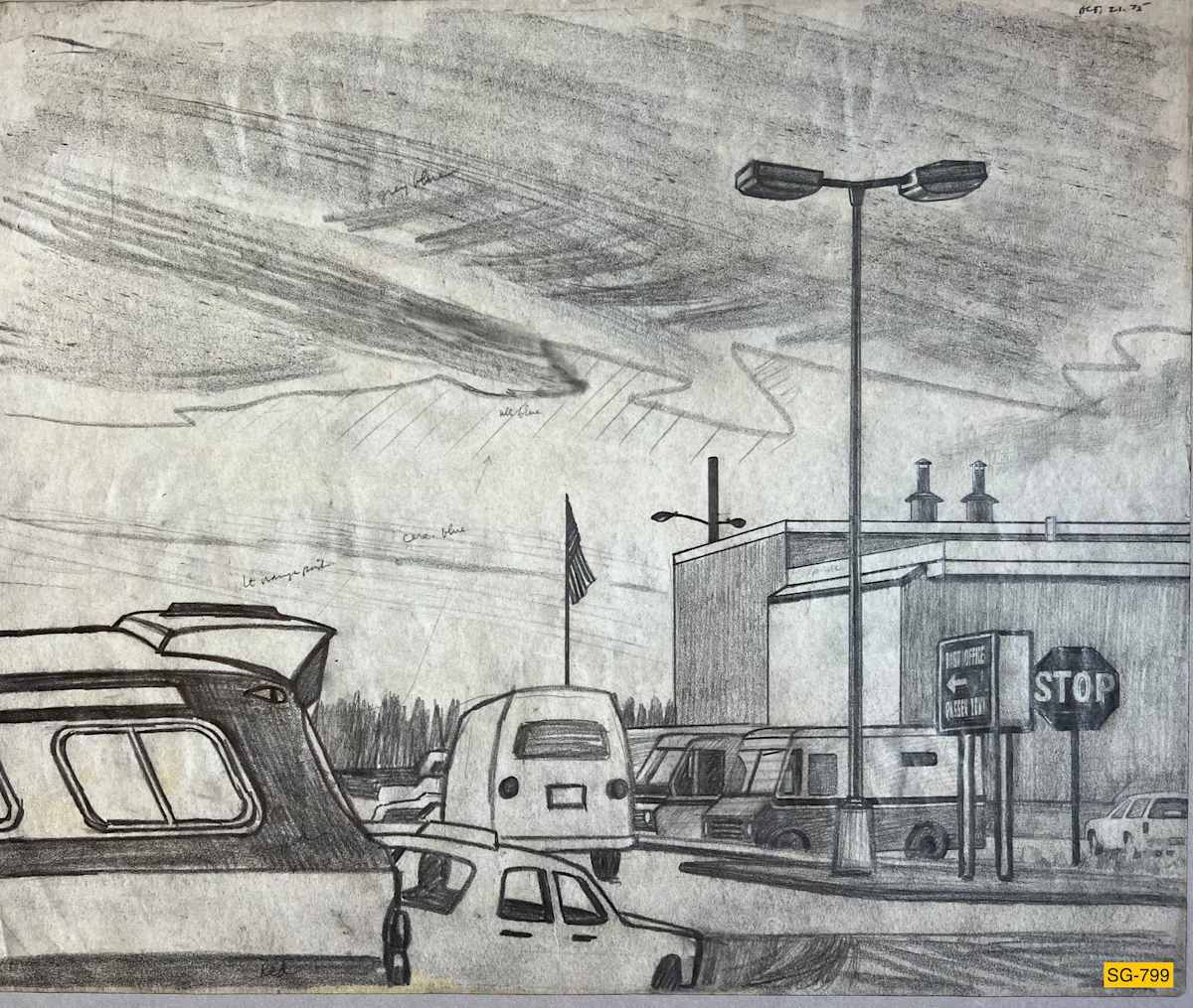 Untitled (Post Office) by Spence Guerin 