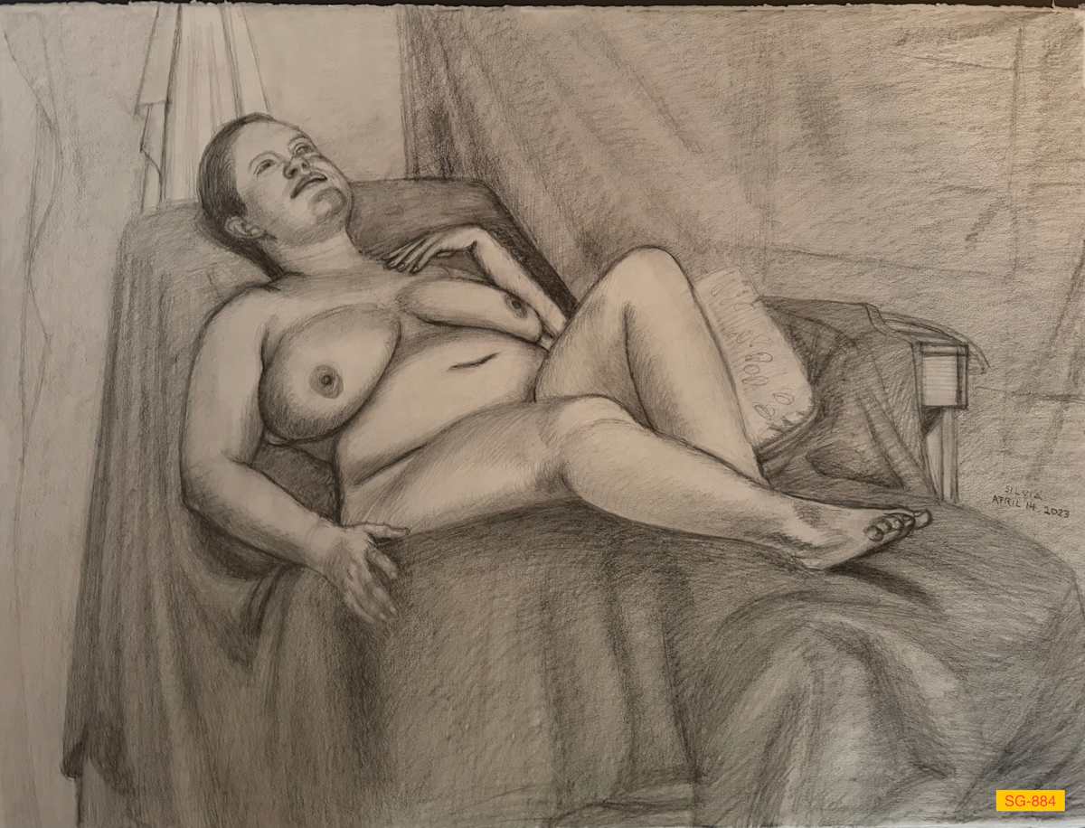 Figure Drawing, Silvia by Spence Guerin 