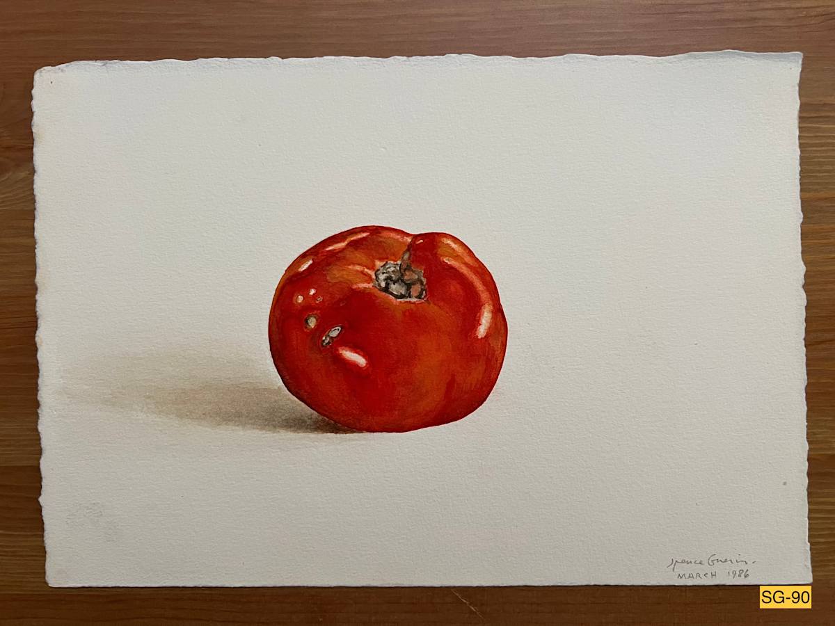 Gorgeous Ripe Tomato by Spence Guerin 
