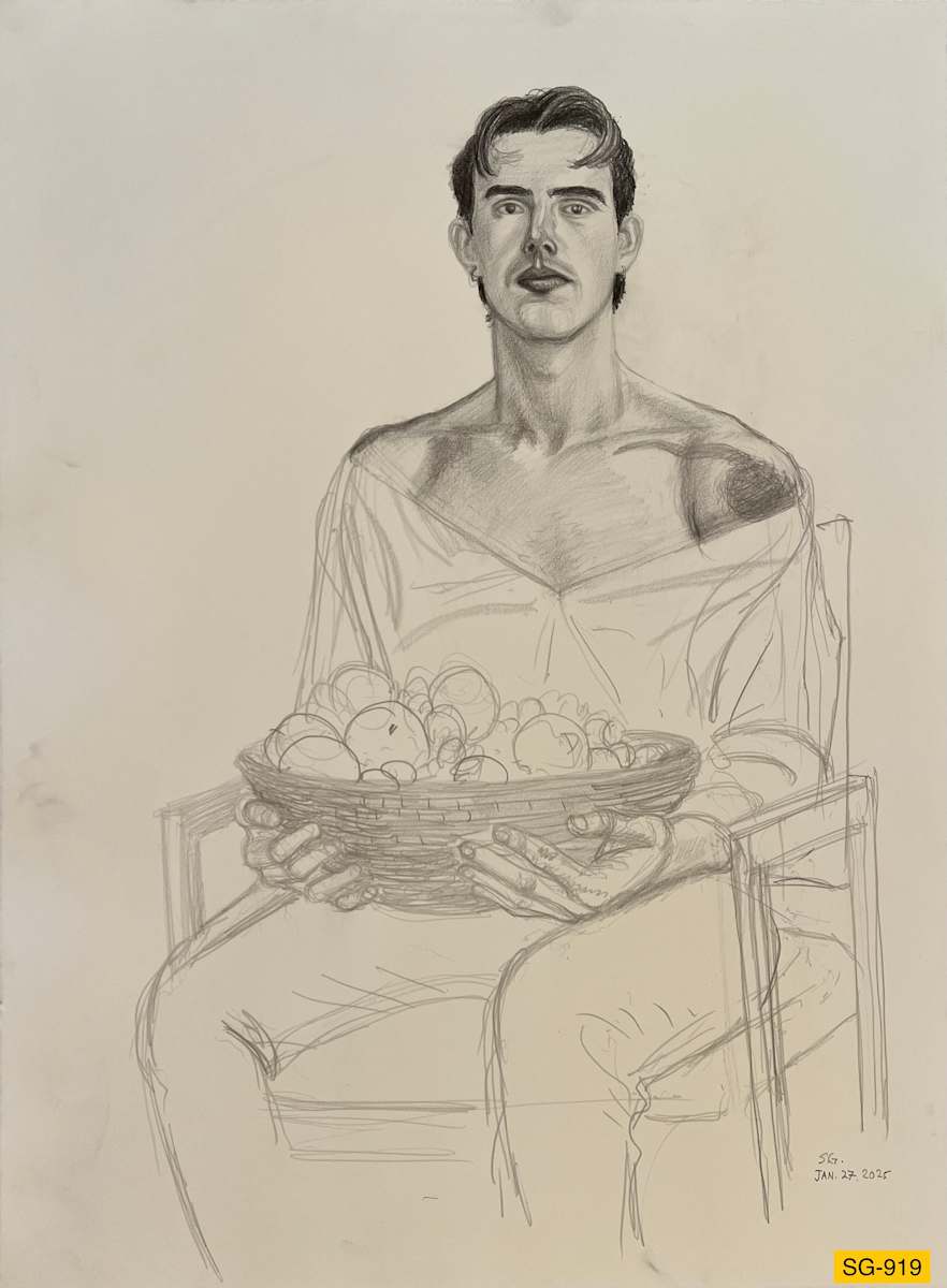 Untitled (male model) by Spence Guerin, Image 1.