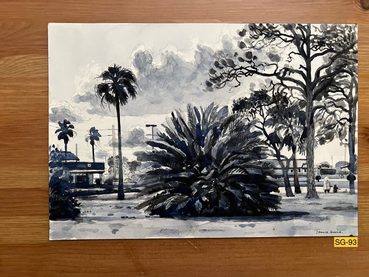 Wells Park Behind Library by Spence Guerin, Image 1.