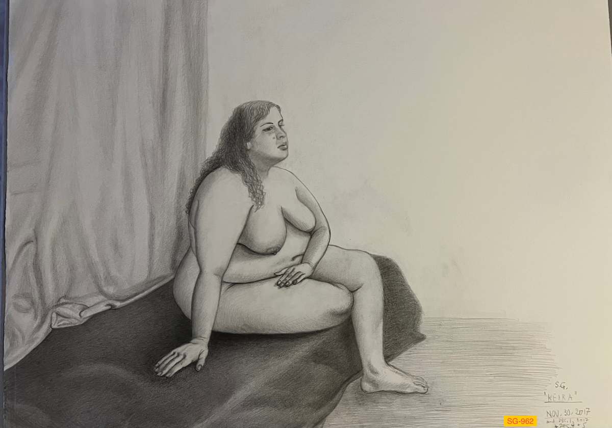 Keira, Seated by Spence Guerin 