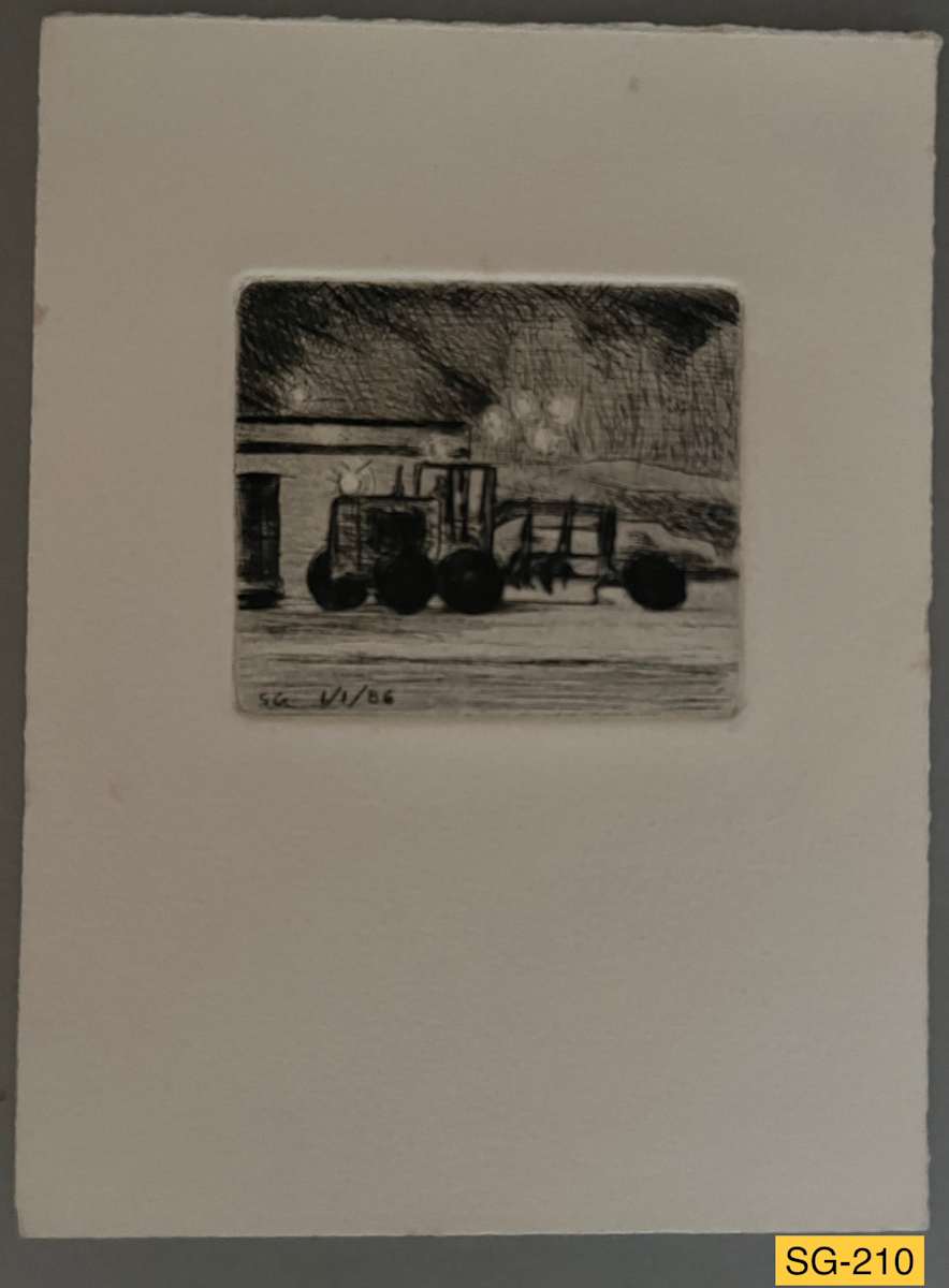 Midnight Snow Plow #1 by Spence Guerin 