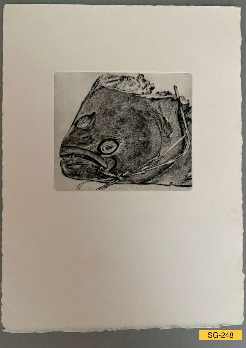 Halibut Head #1 by Spence Guerin