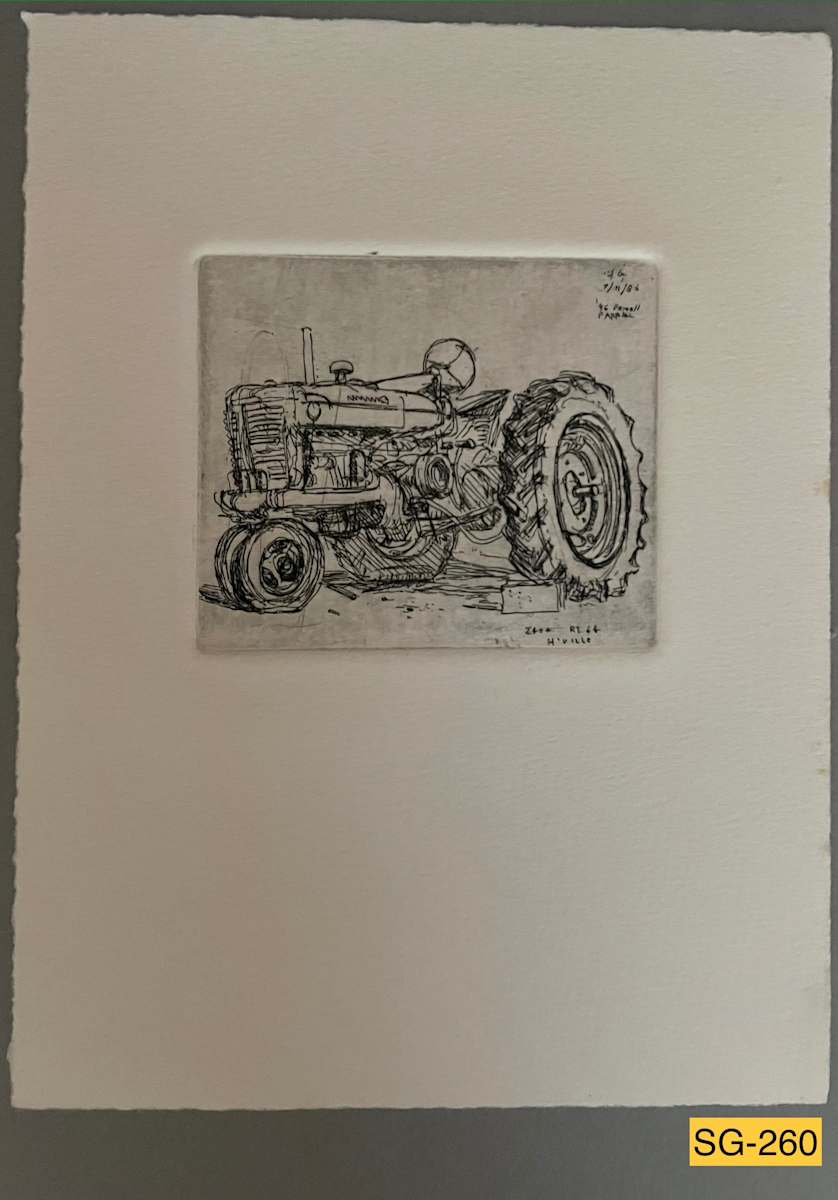 Old Farmall Tractor #1 by Spence Guerin 