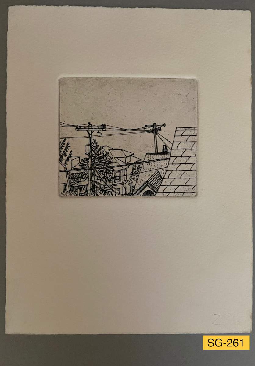 Rooftops, Queene [sic] Anne Hill #1 by Spence Guerin 