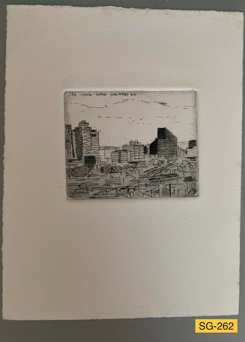 Downtown, from Myrna's, on Queen Anne Hill #1 by Spence Guerin 
