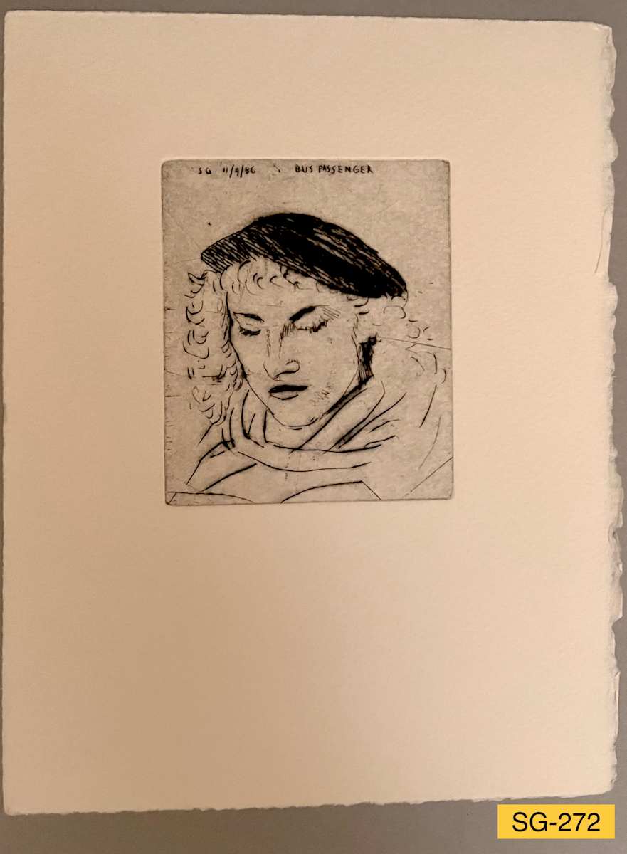 Woman in a Beret #1 by Spence Guerin 