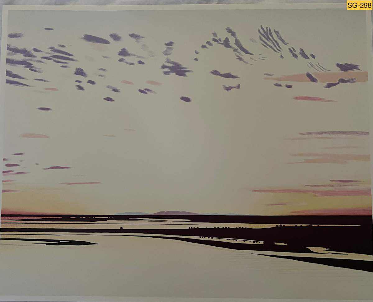 Knik River + Mount Susitna (Sleeping Lady Mountain) Sunset Proof 17 by Spence Guerin 