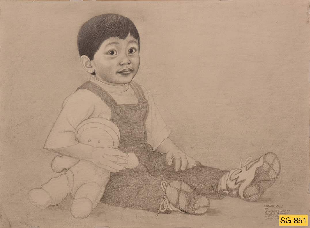 Billy Jones at Age 4 by Spence Guerin, Image 2.