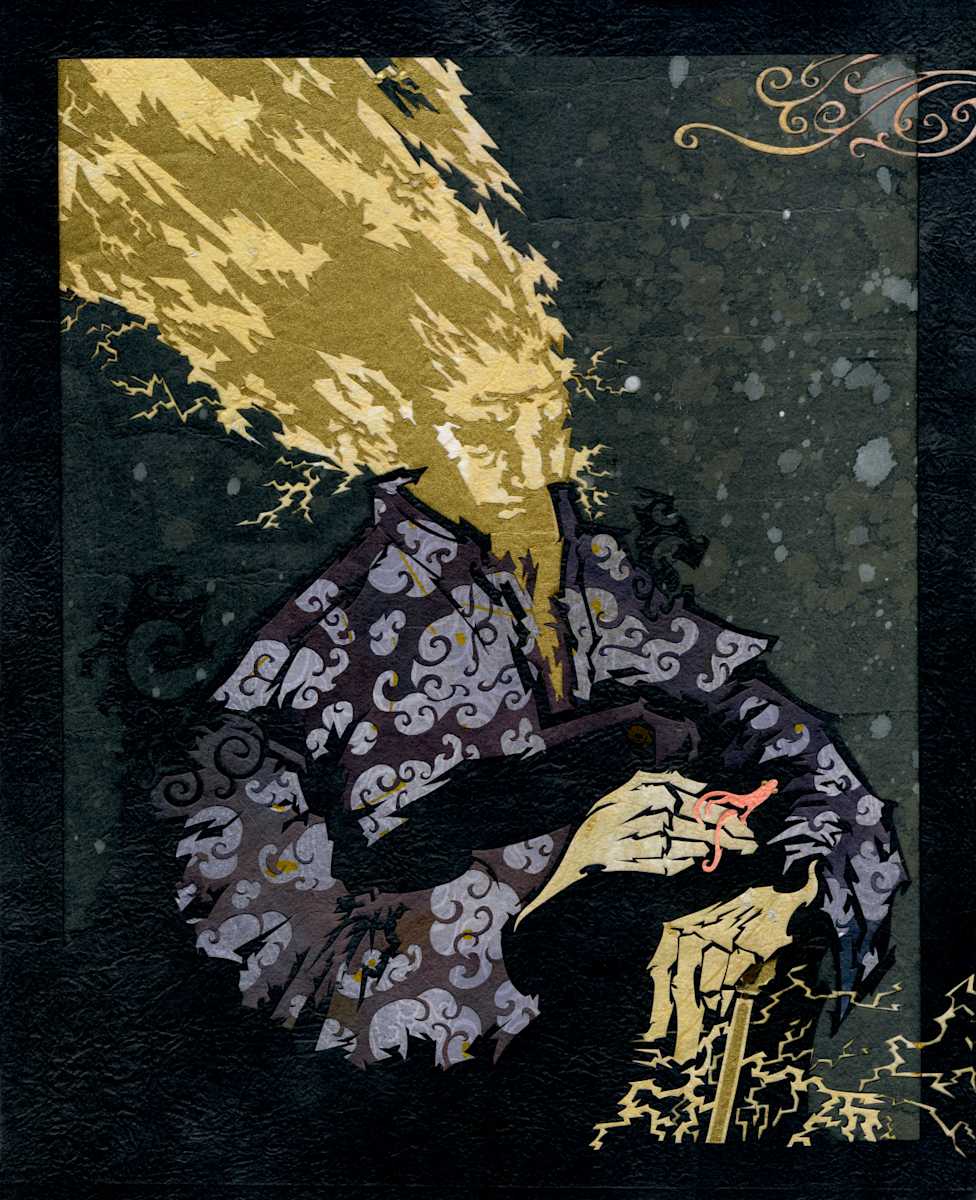 Portrait of Thunder in Contemplation by Patrick Gannon  Image: Portrait of Thunder in Contemplation