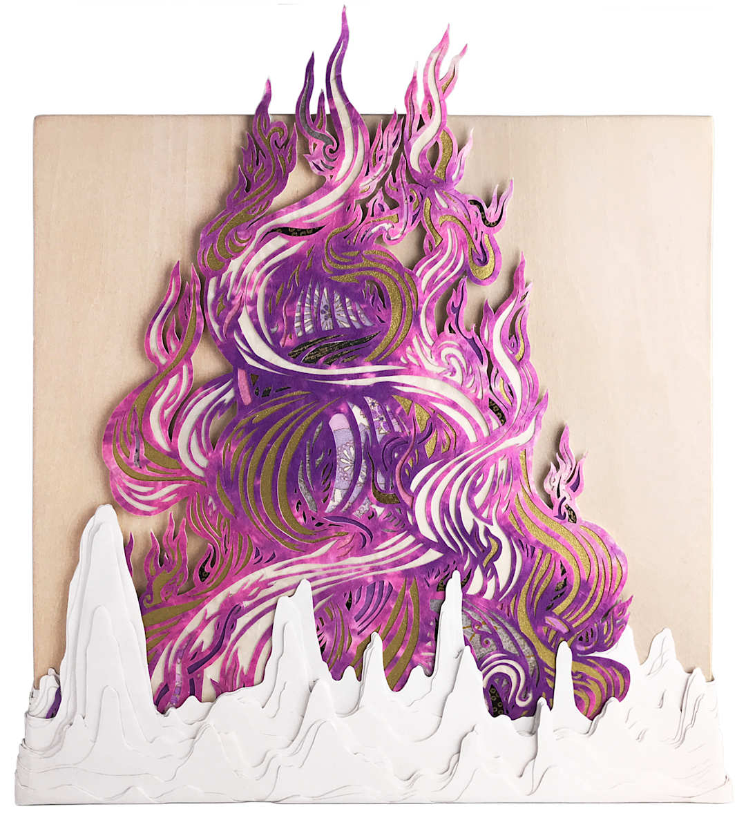 Your Words Resound Undimmed (Flame Harmonics 3) by Patrick Gannon  Image: Your Words Resound Undimmed