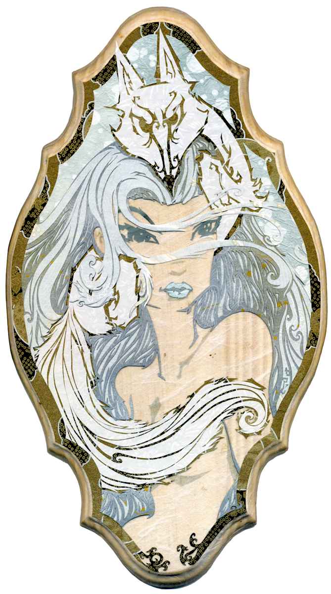 Cold as the Winter Wind, Sharp as a Fox • Yuki-Onna by Patrick Gannon  Image: Cold as the Winter Wind, Sharp as a Fox • Yuki-Onna