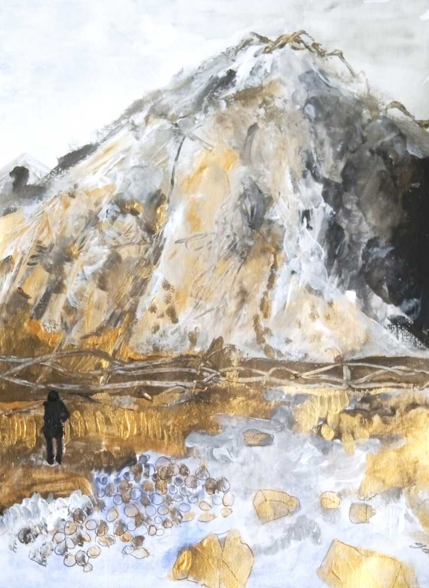 Gold mountain by Yvonne Cavens, Image 1.