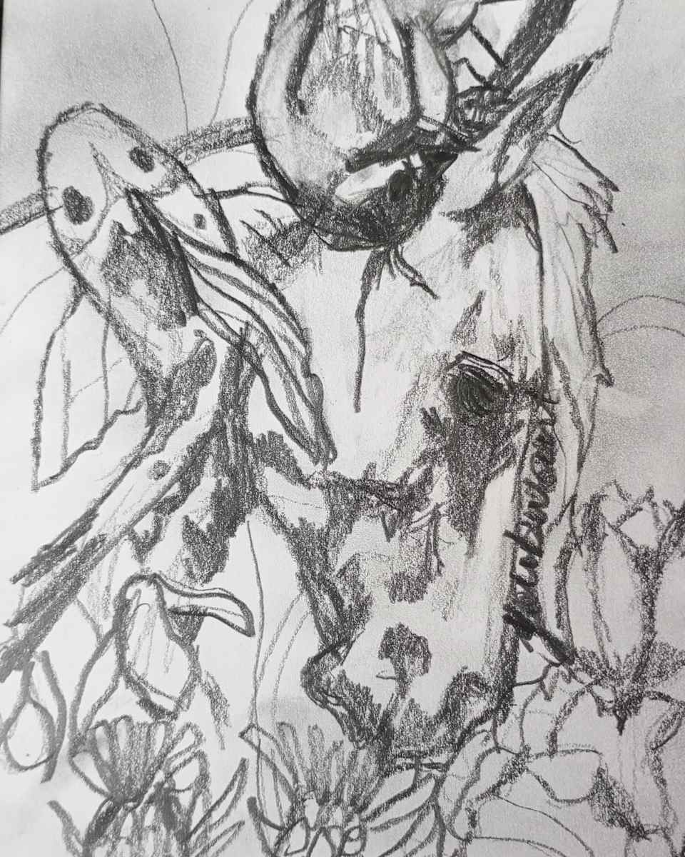 Studies in pencil by Yvonne Cavens, Image 1.