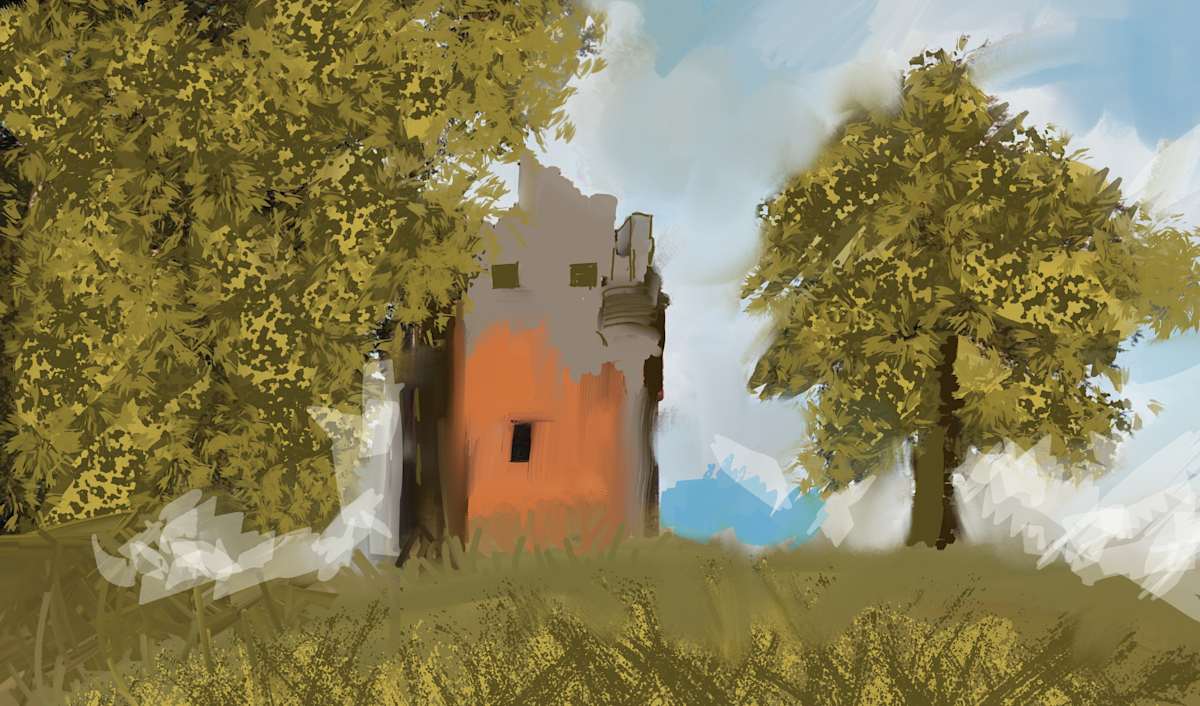 Greenknowne Pele Tower by Yvonne Cavens, Image 1.