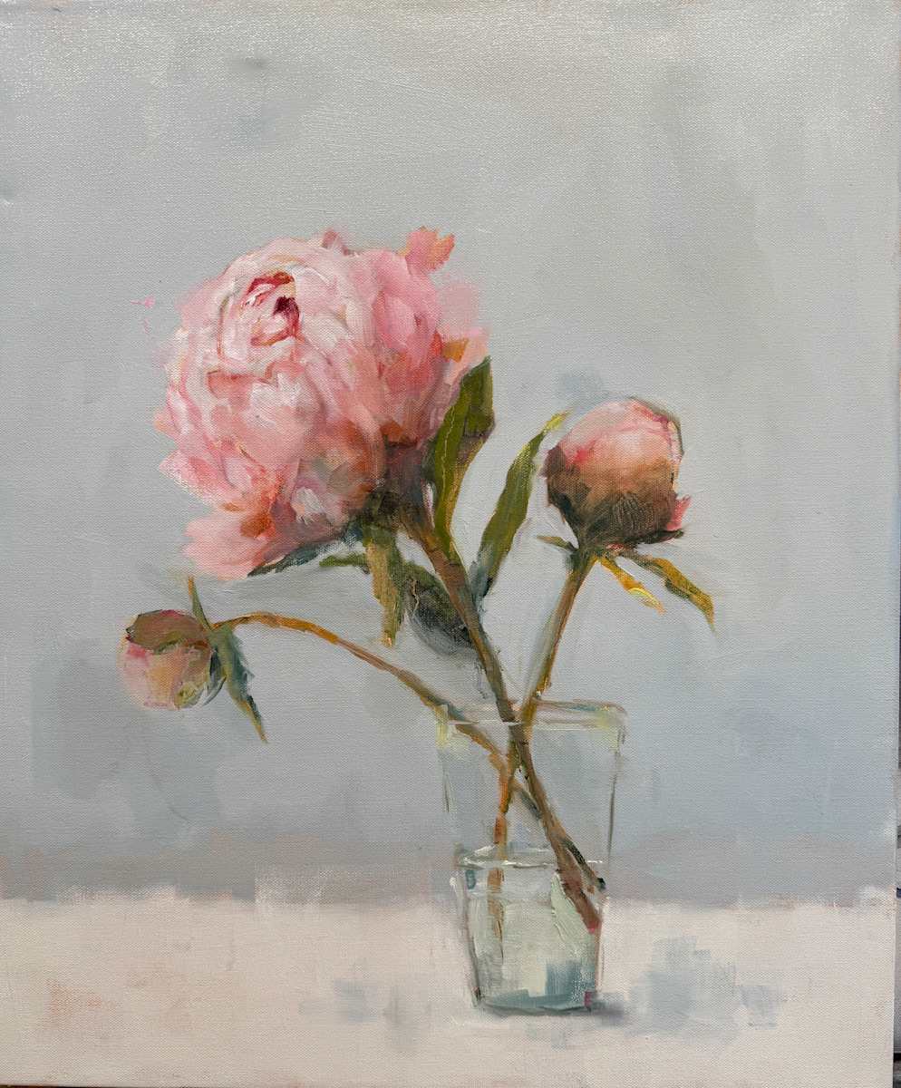 Glass Half Full by Brenda Sulmonetti 