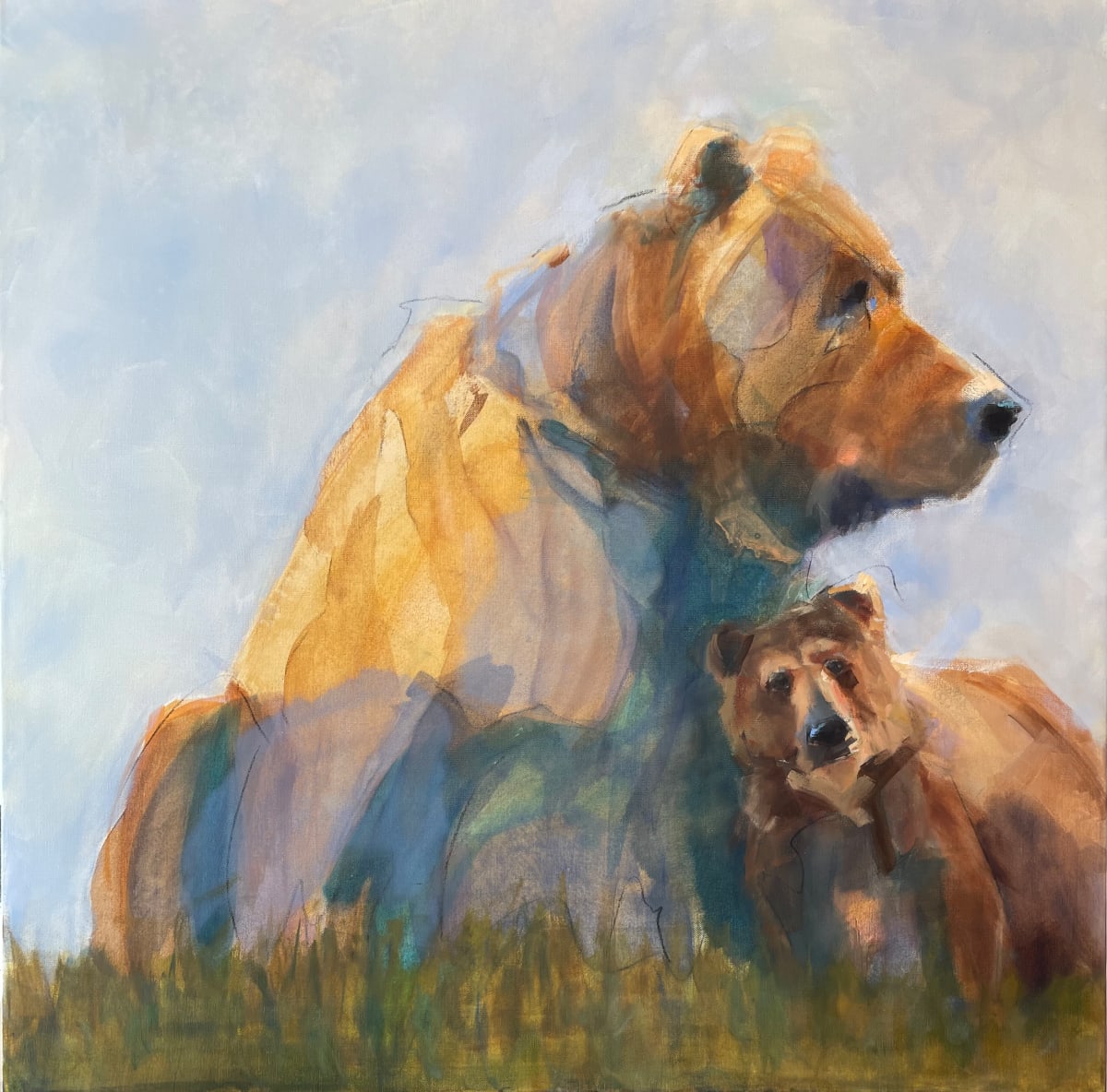 Leaning In by Brenda Sulmonetti 