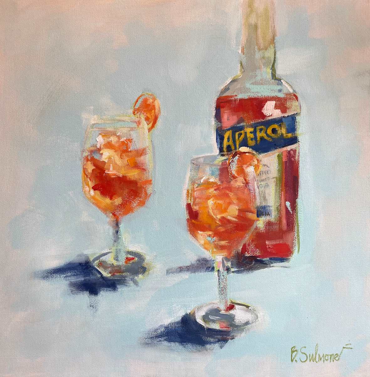 Remembering St Tropez by Brenda Sulmonetti 