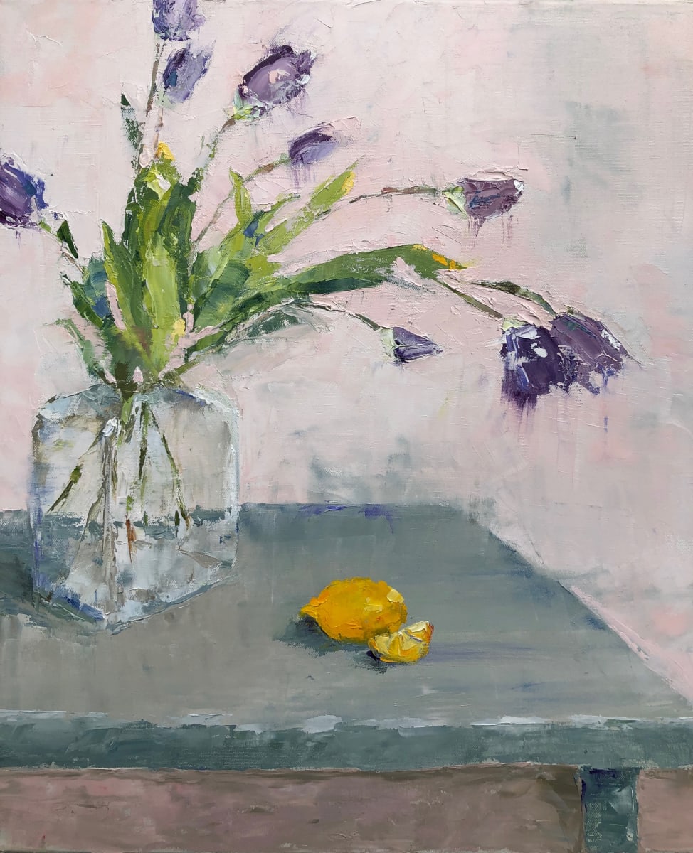 Tulip Curiosity by Brenda Sulmonetti 