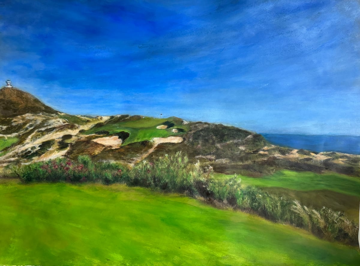 The Dunes: Hole 12: Diamante by Catherine Grace  Image: Discover the Majesty: The Dunes Hole 12 on Diamante”

“Unveil the splendor of Cabo San Lucas with my latest creation, ‘The Dunes Hole 12 on Diamante’. This piece captures the essence of one of the most breathtaking golf landscapes in the world, brought to life with vibrant strokes and passionate detail. The end result is more than a painting; it’s a window into the serene beauty of Diamante, a treasure for any collector or golf enthusiast. Experience the harmony of art and nature, and let your spirit wander the fairways of imagination.

#DiamanteDunesArt, #CaboGolfBeauty, #LuxuryArtCollectors,

#GolfArtMasterpiece, #FineArtGolf, #GolfscapeCanvas, #AffluentArtBuyers, #ExclusiveGolfScenes, #ElegantArtCollecting, #DestinationGolfArt, #CollectorDream, #ArtisticJourney, #GolfCourseElegance,