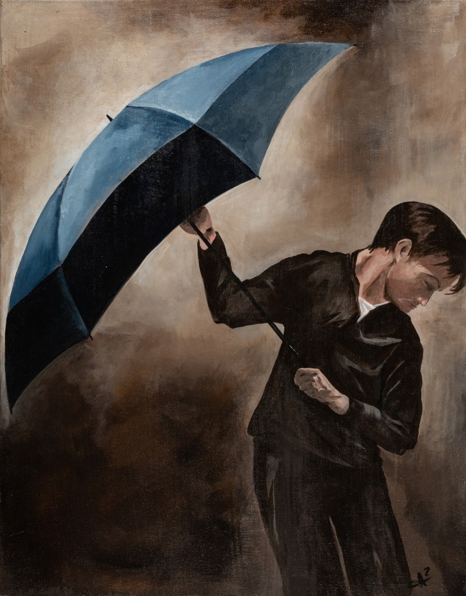"The Guardian" by Holly Diann Harris  Image: The original is sold.  Fine art prints are available. Contact the artist.