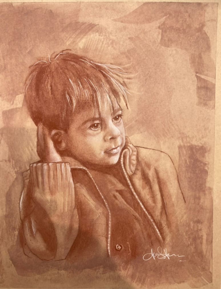Liam by Holly Diann Harris  Image: LIAM [prints also available - inquire below]