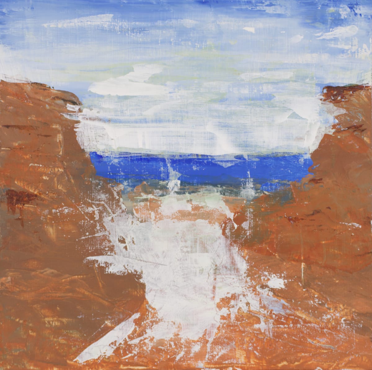 Thaw by Rebeka Darylin  Image: Finished, unframed