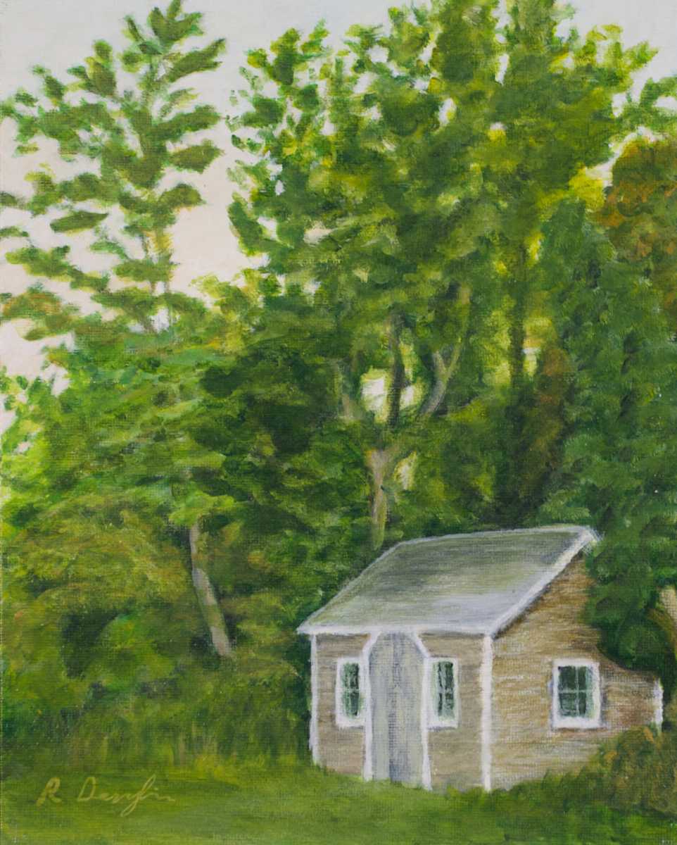 Shed in the Trees by Rebeka Darylin, Image 1.
