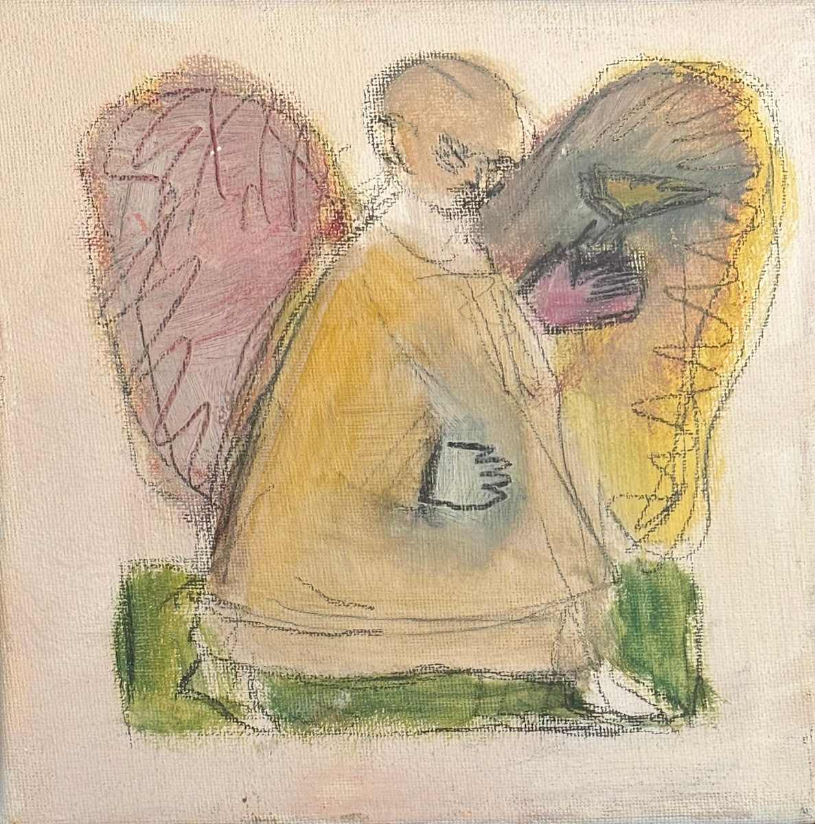 Winged Monk by Vera Gutkina 