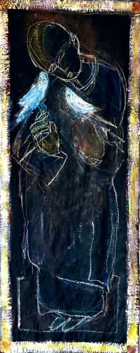 Two Hands, Two Birds by Vera Gutkina 