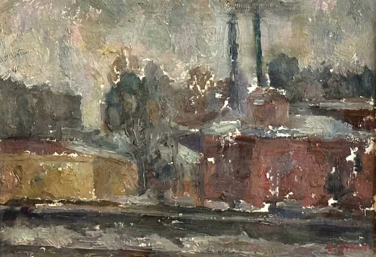 Winter Landscape, Moscow by Vera Gutkina 