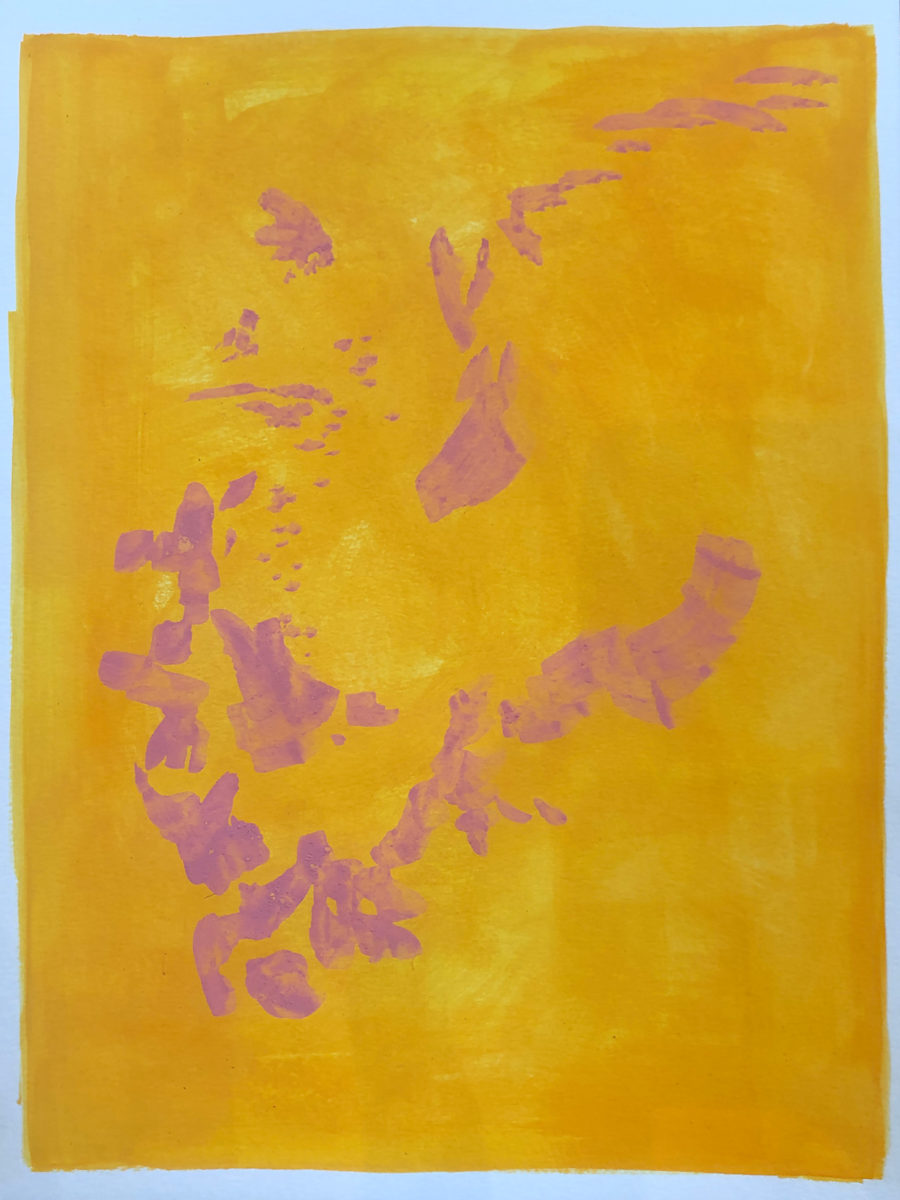 Orange (Yellow) by Lia Zuvilivia 