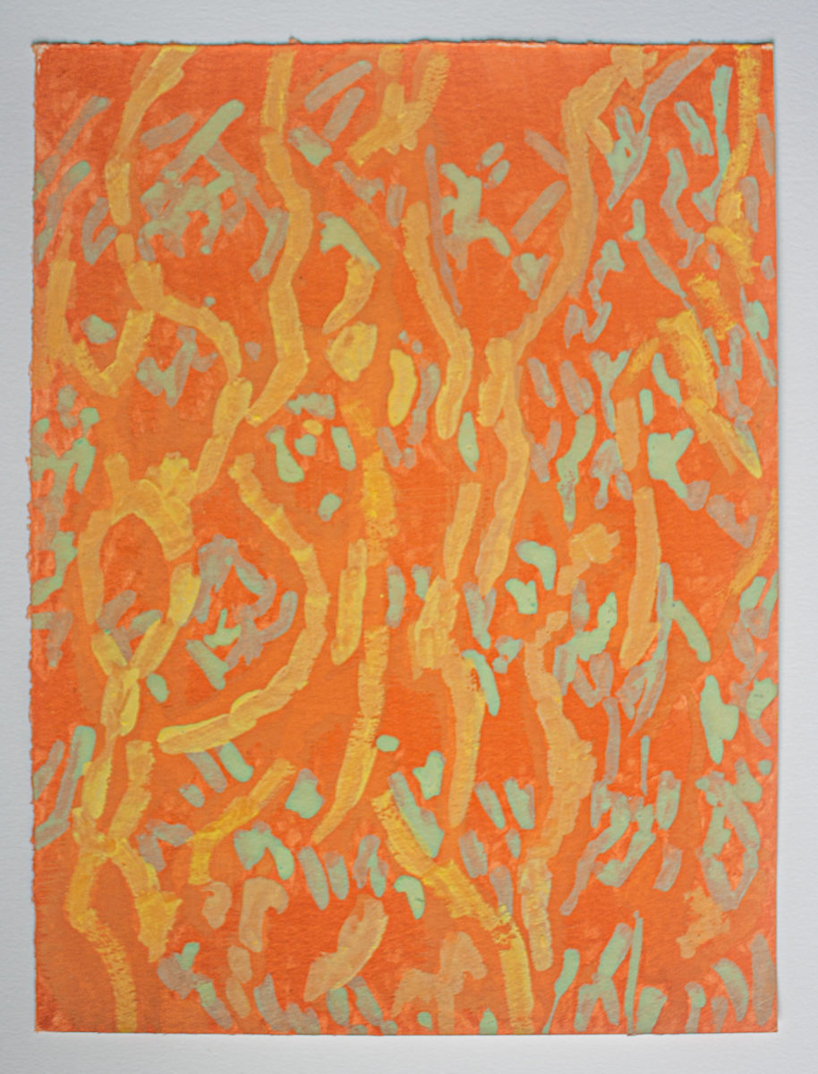 Orange I by Lia Zuvilivia 