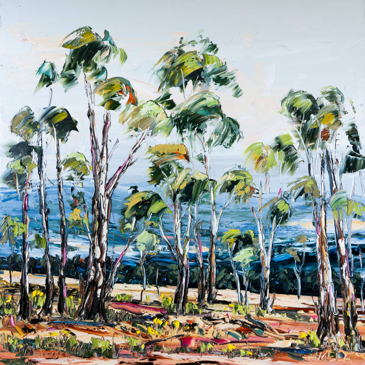 Among The Gum Trees by angela Hawkey  Image: Original