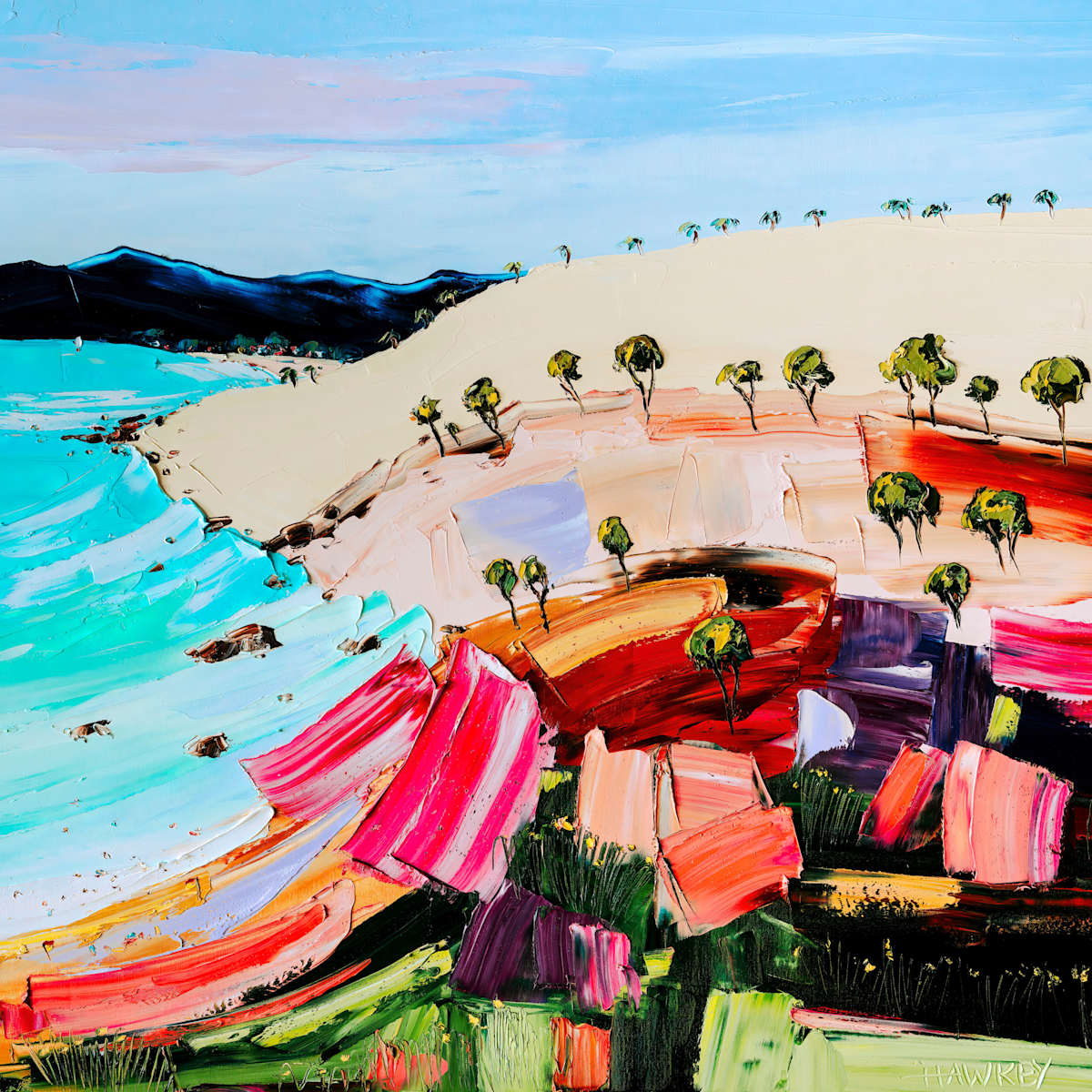 Coloured Summer 2 by angela Hawkey, Image 1.