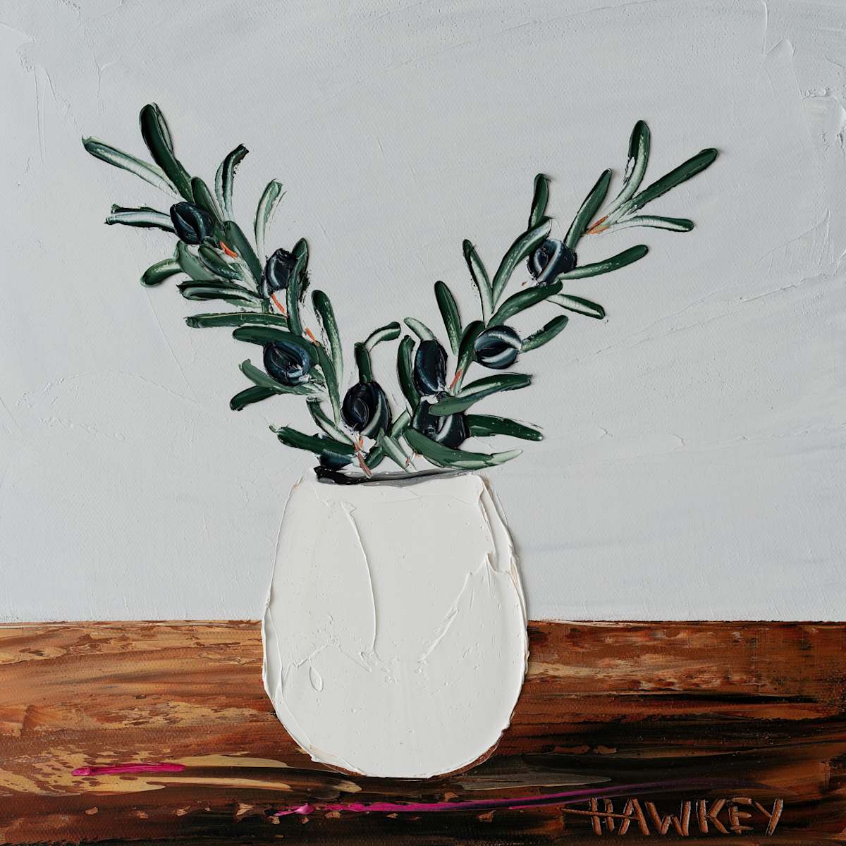 Olive Branches 16 by angela Hawkey 
