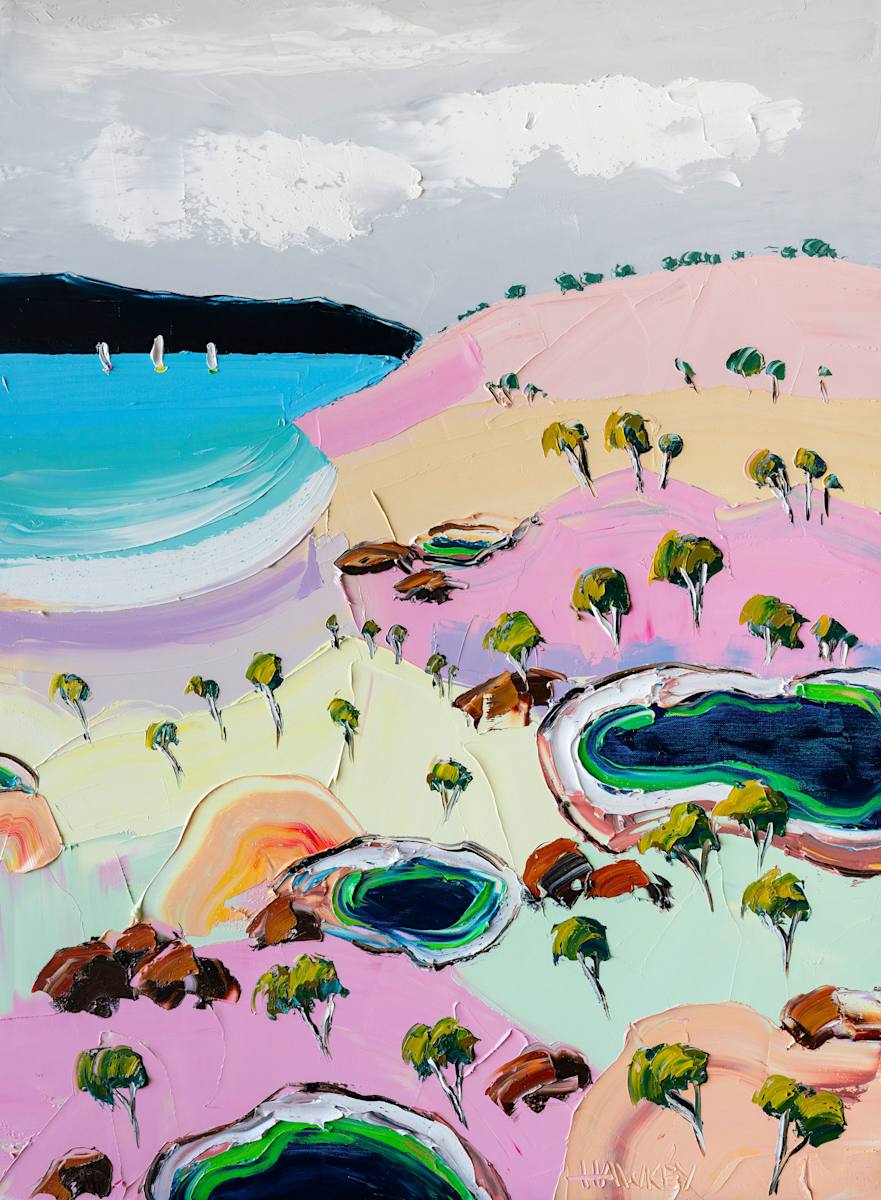 Pastel Summer by angela Hawkey, Image 3.