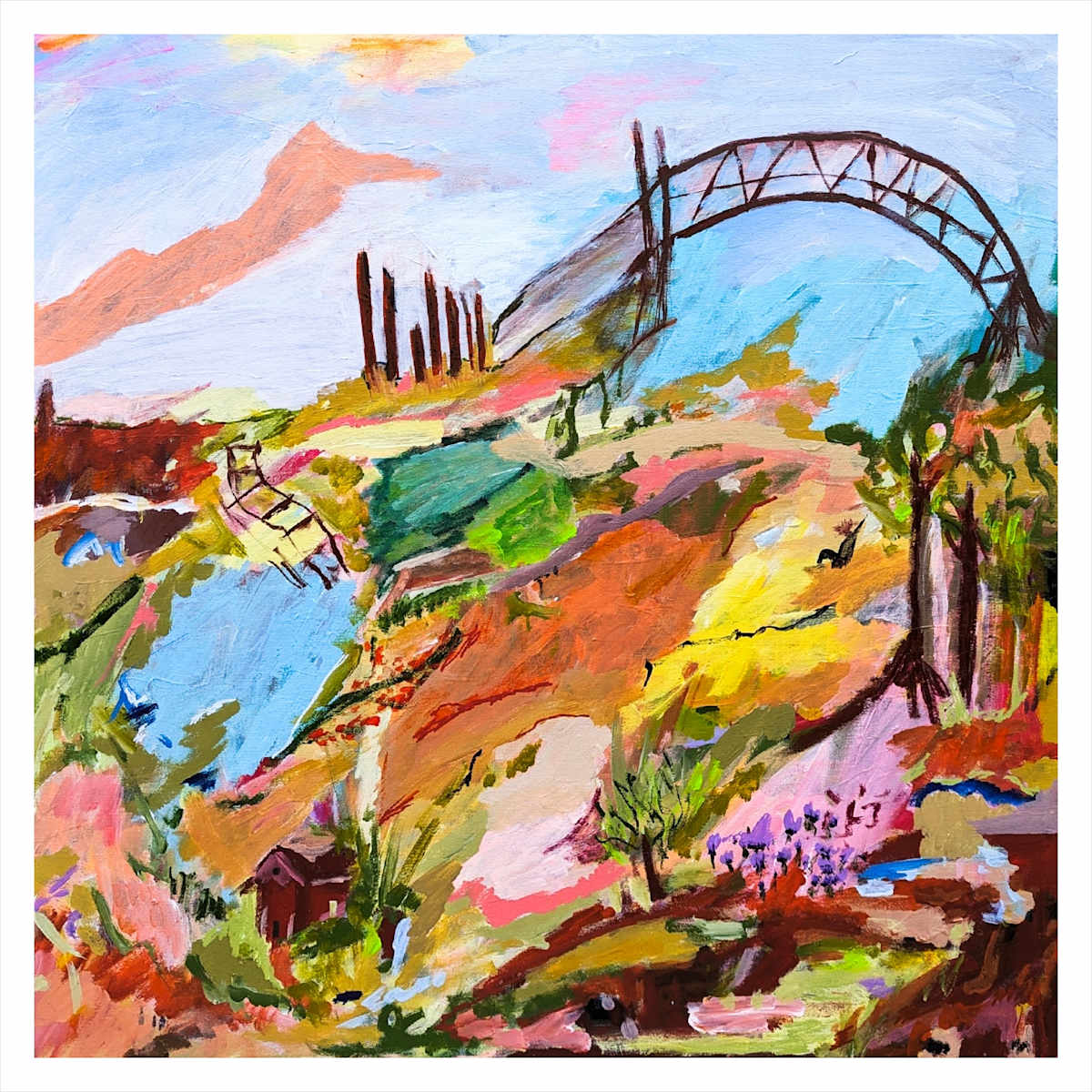 Harmony Of Nature by angela Hawkey 