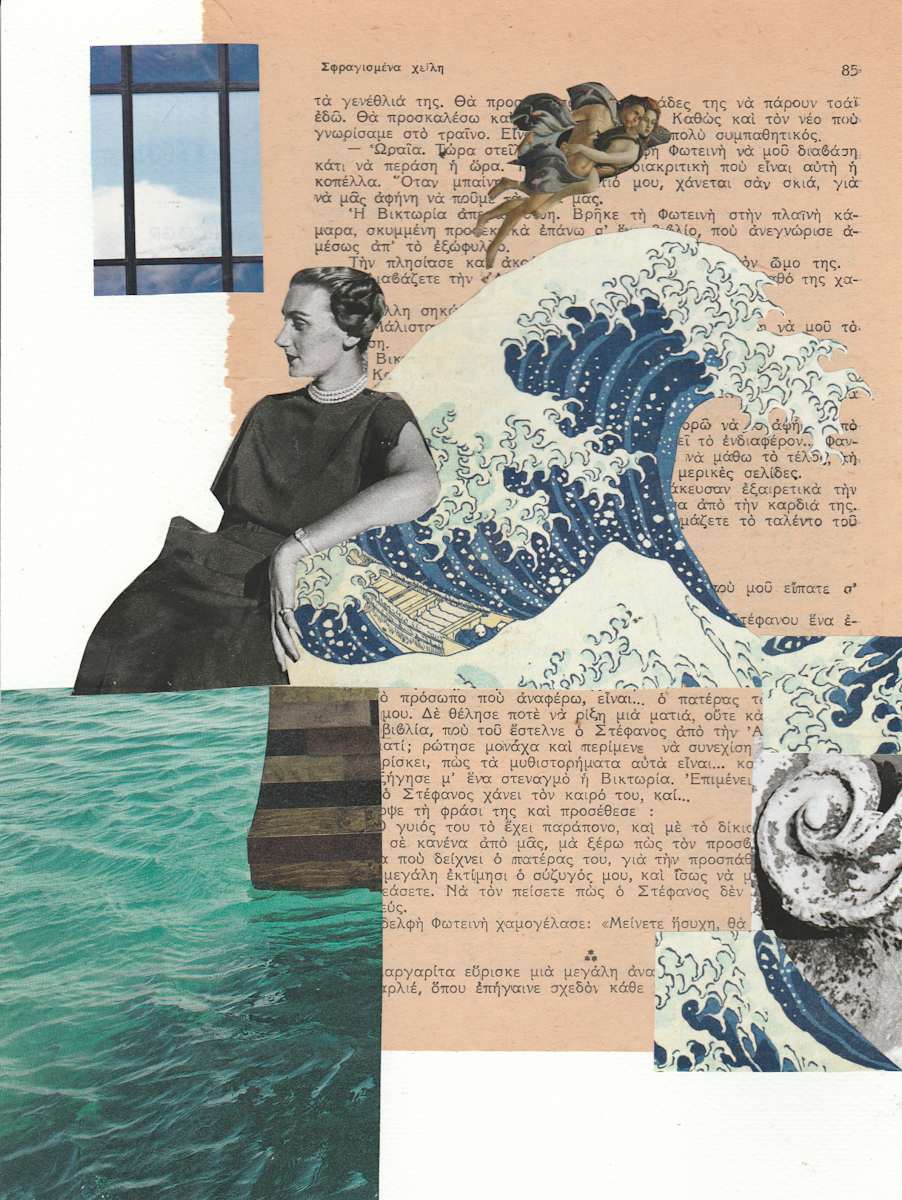 Waiting for the wave to pass by Sandra Gea 