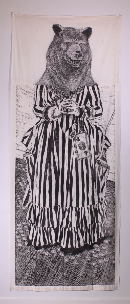 Bear-headed with Eric C by Mary Jo Karimnia, Image 1.