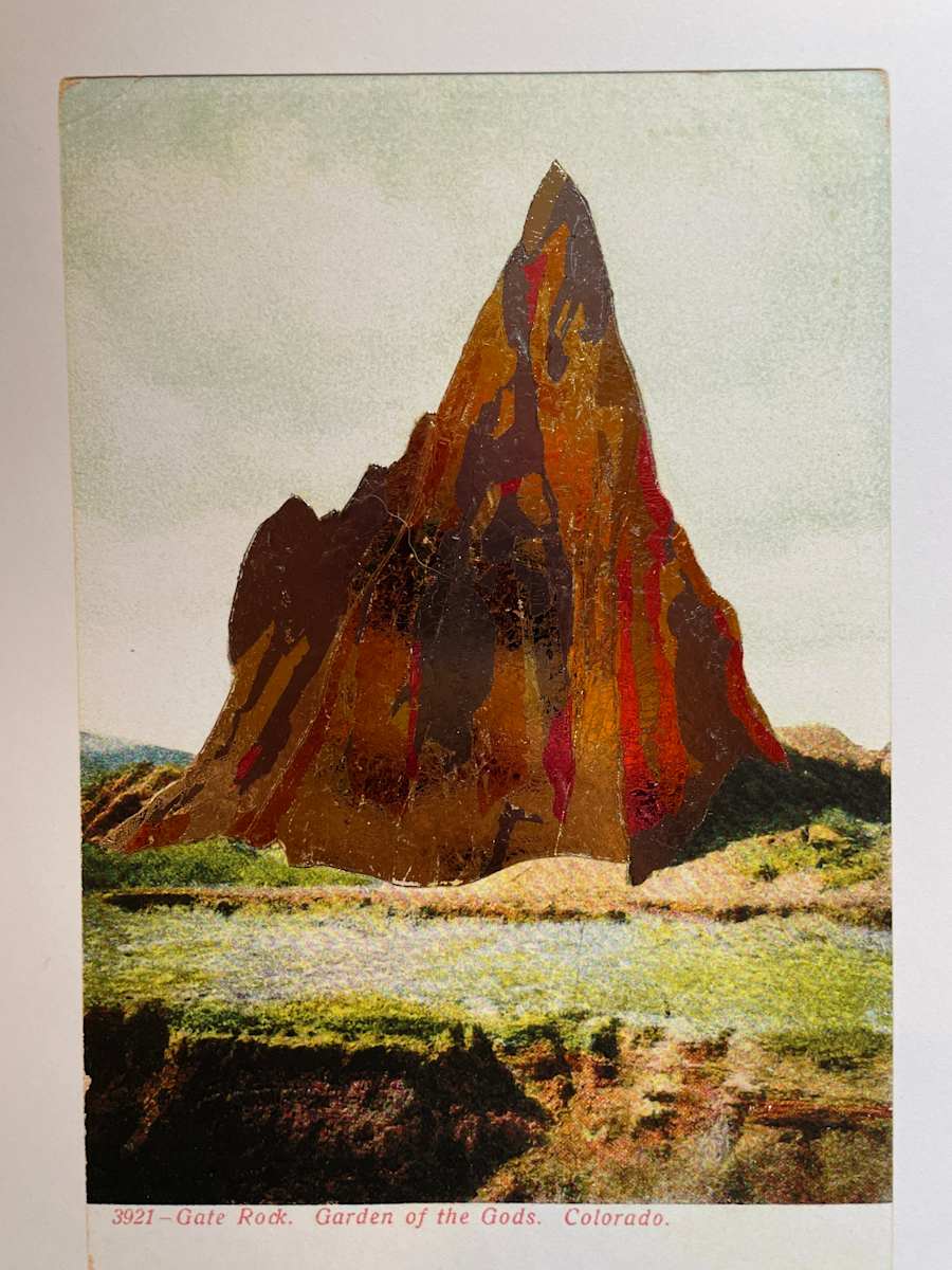 Gate Rock Foiled by Mary Jo Karimnia, Image 1.